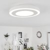 Plafonnier  Audrieu LED Blanc, 2 lumières