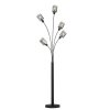 Lampadaire Fischer & Honsel Iska Noir, 5 lumières