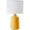 Lampe de table Brilliant Ilysa Jaune, 1 lumière