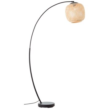 Lampadaire Brilliant Mesa Noir, 1 lumière