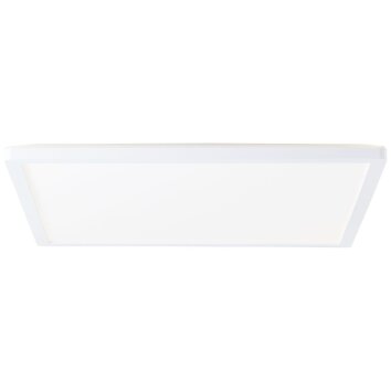 Plafonnier Brilliant Milton LED Blanc, 1 lumière