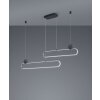 Suspension Trio Grant LED Aluminium, 1 lumière