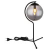 Lampe de table Globo PORRY Noir, 1 lumière