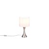 Lampe de table Trio Sabia Nickel mat, 1 lumière