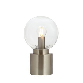 Lampe de table Globo MARKA Nickel mat, 1 lumière