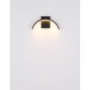 Applique murale d'extérieur Globo NAGGY LED Noir, 1 lumière