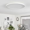 Plafonnier  Audrieu LED Blanc, 2 lumières