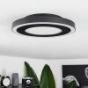 Plafonnier  Audrieu LED Noir, Blanc, 2 lumières