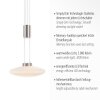 Suspension Paul Neuhaus LAUTADA LED Acier brossé, 1 lumière