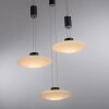 Suspension Paul Neuhaus LAUTADA LED Noir, 3 lumières