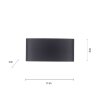 Applique murale Paul Neuhaus CARLO LED Anthracite, 6 lumières