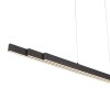 Suspension Leuchten-Direkt LUZI LED Anthracite, 3 lumières