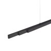 Suspension Leuchten-Direkt LUZI LED Anthracite, 3 lumières