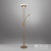 Lampadaire à vasque Leuchten-Direkt ZAHARA LED Vieux laiton, 2 lumières