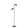 Lampadaire Leuchten-Direkt TINULA Noir, 2 lumières