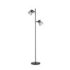 Lampadaire Leuchten-Direkt TINULA Noir, 2 lumières