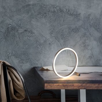 Lampe de table Leuchten-Direkt RITUS LED Aluminium, 1 lumière