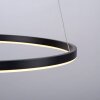 Suspension Leuchten-Direkt RITUS LED Noir, 1 lumière