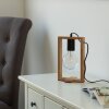 Lampe de table Leuchten-Direkt FRANKY Noir, 1 lumière