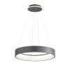 Suspension Wofi-Leuchten SHAY LED Gris, 1 lumière