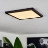 Plafonnier  Canditas LED Noir, 1 lumière