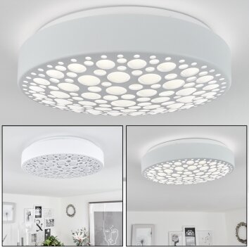 Plafonnier  Agodim LED Blanc, 1 lumière