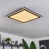 Plafonnier  Audrieu LED Noir, 2 lumières