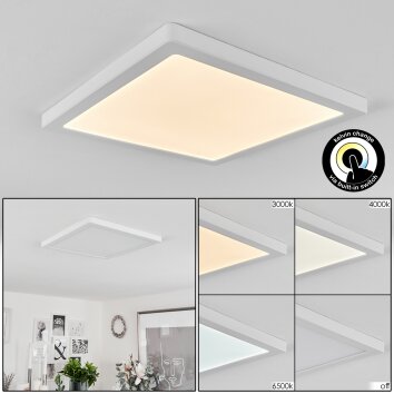 Plafonnier  Canditas LED Blanc, 1 lumière