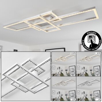 Plafonnier  Serranos LED Aluminium, 1 lumière