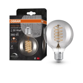 OSRAM Vintage 1906® LED E27 7,8 Watt 1800 Kelvin 360 lumen