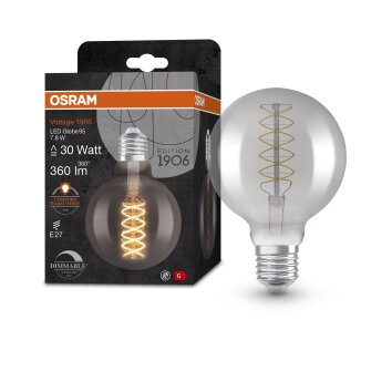 OSRAM Vintage 1906® LED E27 7,8 Watt 1800 Kelvin 360 lumen