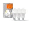 LEDVANCE SMART+ WiFi Lot de 3 LED E27 9 watt 2700 kelvin 806 lumen