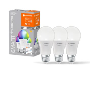 LEDVANCE SMART+ WiFi Lot de 3 LED E27 9,5 watt 2700-6500 kelvin 1055 lumen