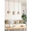 Suspension Eglo CAMBAITO Sable, 3 lumières