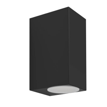 Applique murale d'extérieur Eglo JABAGA LED Noir, 2 lumières