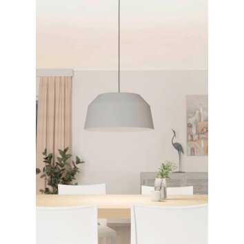 Suspension Eglo CONTRISA Gris, 1 lumière