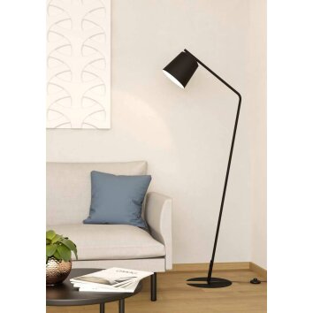 Lampadaire Eglo ONEDA Noir, Blanc, 1 lumière