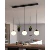 Suspension Eglo RONDO Noir, 3 lumières