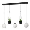 Suspension Eglo RONDO Noir, 3 lumières