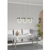 Suspension Eglo CARANACOA LED Noir, 3 lumières