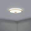 Plafonnier Eglo LANCIANO LED Brun, Blanc, 1 lumière, Télécommandes