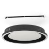 Plafonnier Eglo CALAGRANO LED Noir, 2 lumières, Télécommandes