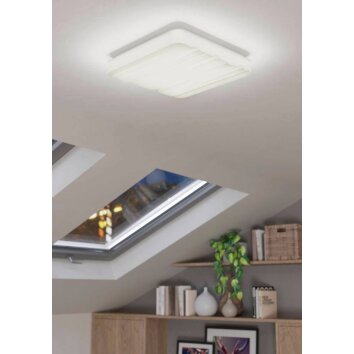 Plafonnier Eglo FERENTINO LED Blanc, 1 lumière