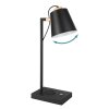 Lampe de table Eglo LACEY-QI LED Brun, Noir, 1 lumière