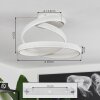 Plafonnier  Ramada LED Blanc, 1 lumière