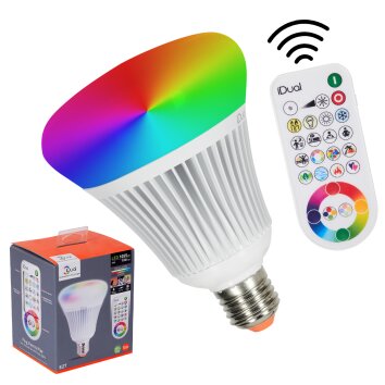 Candal E27 LED RGB 16 watt 2200-6500 Kelvin 806 lumen avec télécommande