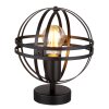 Lampe de table Globo TAMARA Noir, 1 lumière