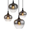 Suspension Globo MAXY Noir, 8 lumières