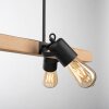 Suspension Leuchten-Direkt CANOP Écru, Noir, 4 lumières