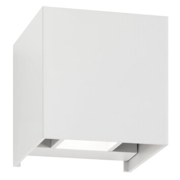 Applique murale d'extérieur CMD AQUA RIO LED Blanc, 2 lumières